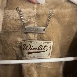 Winlit Tan Faux Fur Coat